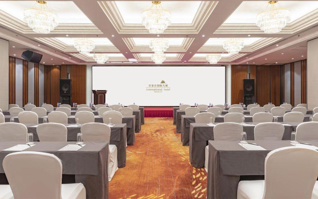Shijiazhuang International Building Hotel Exteriör bild