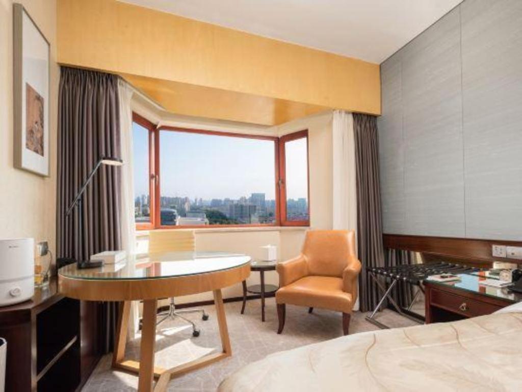 Shijiazhuang International Building Hotel Exteriör bild
