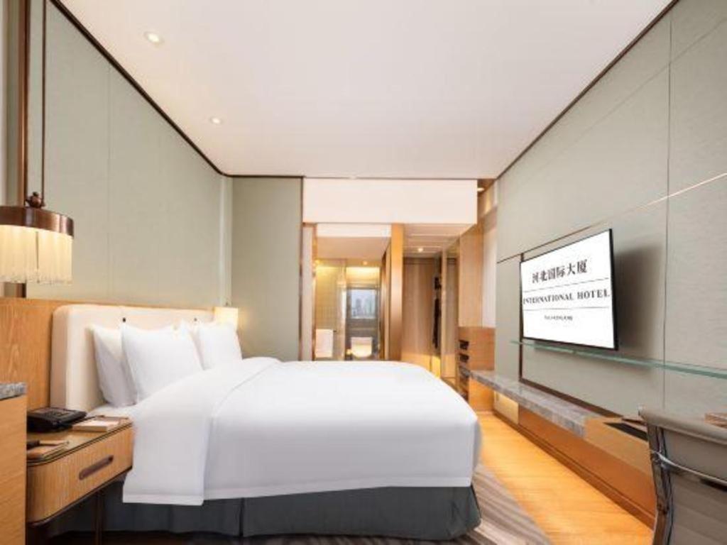 Shijiazhuang International Building Hotel Exteriör bild