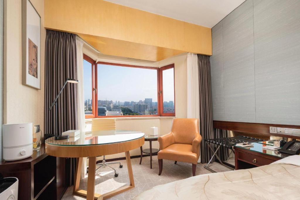 Shijiazhuang International Building Hotel Exteriör bild